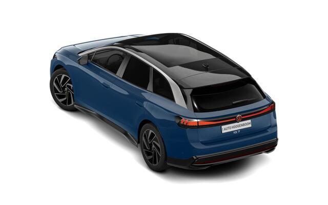 Volkswagen ID ID.7 Tourer 77 kWh Elektromotor 286 1AT Pro Business | Achterbank in ongelijke delen neerklapbaar incl. middenarmsteun en doorlaadmogelijkheid | Afstandscontrolesysteem (Front Assist), met voetgangers- en fietsersherkenning | Automatische afstandsregeling