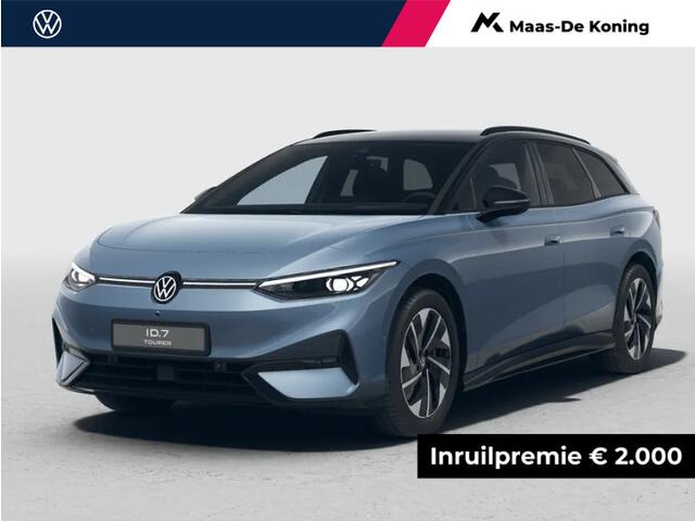 Volkswagen ID ID.7 Tourer Pro Limited Edition 77 kWh accu 286 PK · Draadloze telefoonlader · 360 camera · verwarmde voorstoelen · Trekhaak inklapbaar, met elektrische ontgrendeling ·