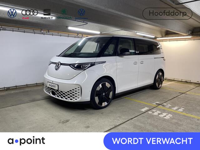 Volkswagen ID. Buzz Pro 77kWh 204PK | "Art Velours" bekleding | Elektrische trekhaak | Elektrische schuifdeuren | Matrix koplampen | Keyless entry | 360 graden camera |