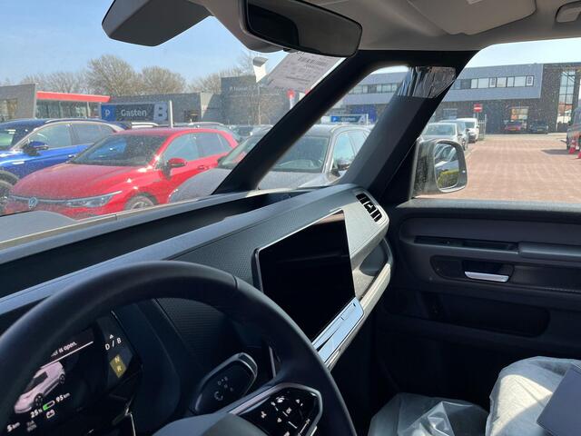 Volkswagen ID. Buzz Cargo Bedrijfswagens Bulli Edition Elektromotor 210 kW (286 pk) 79 kWh | Armsteun voor de voorstoelen, aan beide kanten | Bijrijdersstoel in plaats van bijrijdersbank inclusief ISOFIX | Standaard zijwandbekleding tot aan het dak | Open & Close Pakket |