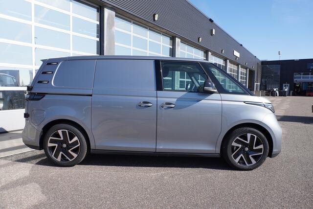 Volkswagen ID. Buzz Cargo ID. Buzz Cargo 286 pk ID. Buzz Cargo 286 pk, Bulli, Achteruitrijcamera, Comfortstoelen met armleuning, Navigatie, Achterdeuren zonder ruit, Trekhaak