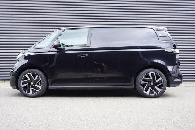 Volkswagen ID. Buzz Cargo ID. Buzz Cargo 340 pk 4-Motion ID. Buzz Cargo 340 pk 4-Motion, Anniversary Edition, Achteruitrijcamera, Bijrijdersbank, Navigatie, Achterdeuren zonder ruit, Warmtepomp