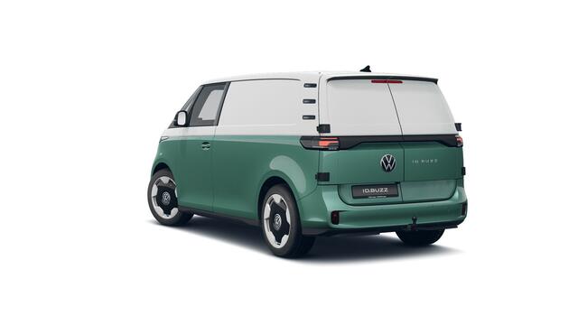 Volkswagen ID. Buzz Cargo Anniversary Edition 79 kWh 4MOTION 340 PK | Trekhaak 1.800KG trekken | 360 graden camera | Achterdeuren