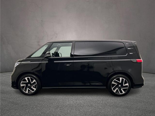 Volkswagen ID. Buzz Cargo Anniversary Edition 340pk 79 kWh 4MOTION > Gelimiteerde editie; netto prijs excl. BTW en kosten rijklaarmaken < | Trekhaak | ACC | Apple Carplay / Android Auto |