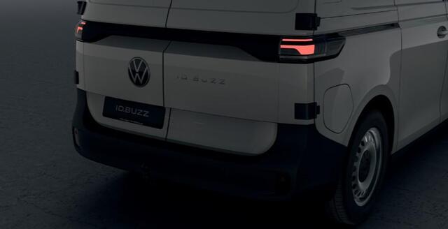 Volkswagen ID. Buzz Cargo Bedrijfswagens Economy Business 125 kW (170 pk) Elektromotor | Voorstoelen verwarmbaar | Bekleding, stof robuust | 360 graden camera | Trekhaak | Assistance pakket plus |