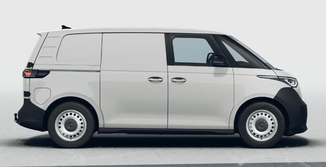 Volkswagen ID. Buzz Cargo Bedrijfswagens Economy Business 125 kW (170 pk) Elektromotor | Voorstoelen verwarmbaar | Bekleding, stof robuust | 360 graden camera | Trekhaak | Assistance pakket plus |