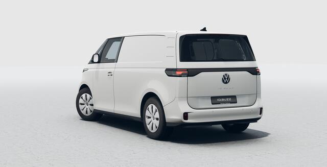Volkswagen ID. Buzz Cargo Cargo 286pk 79 kWh > Netto-ACTIE-Prijs; bij koop of leasen via HK / excl. kosten rijklaarmaken < | Stoelverwarming | ACC | Achteruitrijcamera | Apple Carplay / Android Auto |