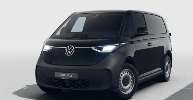 Volkswagen ID. Buzz Cargo Bedrijfswagens Economy Business 210 kW (286 pk) Elektromotor | Voorstoelen verwarmbaar | Bekleding, stof robuust | 360 graden camera | Trekhaak | Assistance pakket plus |