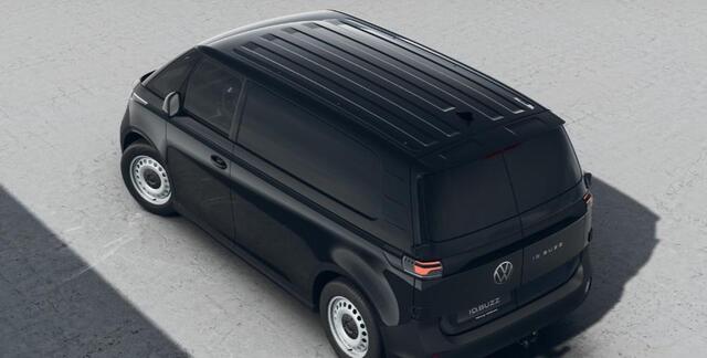 Volkswagen ID. Buzz Cargo Bedrijfswagens Economy Business 210 kW (286 pk) Elektromotor | Voorstoelen verwarmbaar | Bekleding, stof robuust | 360 graden camera | Trekhaak | Assistance pakket plus |