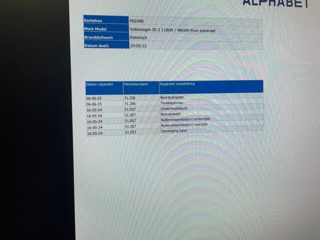 Volkswagen ID.3 Pure 45 kWh - Carplay, Navi, Camera, Cruise