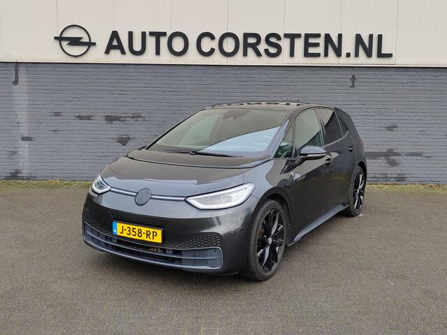 Volkswagen ID.3 First Max 58kWh Ergo Active Stoelen Panoramadak Adap.Cruise Apple Carplay Android Auto Navi-Pro Ecc Stoel-Stuurverwarming Elek.Stoelen Lmv Privacy Glas Keyless Advanced Led-Achterlicht dynamisch Matrix Led Origineel Nederlandse Auto Zeer compleet Nieuwpri