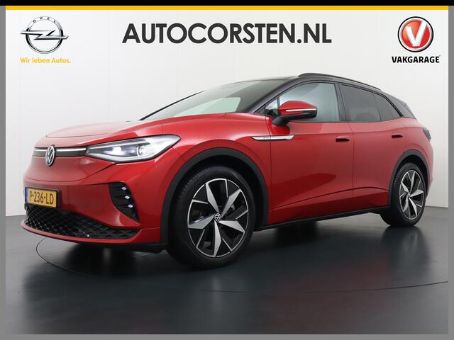 Volkswagen ID.4 GTX 4Motion 300PK (82Kw) 77 kWh PanoDak Warmtepomp 360-Camera 20" Apple Carplay Android Adaptive-Cruise Navi LED-v+a PDC-v+a TwoTone-Dak Dual-Ecc App-Connect Mirror-Link Grootste Accu 0-100 6,3 seconden! AWD All Wheel Drive Assistentiepakket Design-pakket