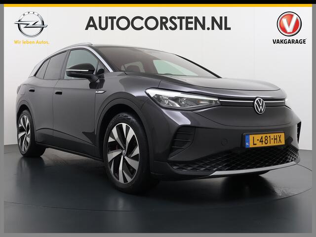 Volkswagen ID.4 Max 77kWh S.O.H. 92% Warmtepomp Trekhaak Camera Adap.Cruise + stop&go Apple Carplay Android Auto Navi Ecc Pdc Lmv 20" Led Privacy Glas DAB File assistent Matrix Led Keyless Origineel Nederlandse Auto