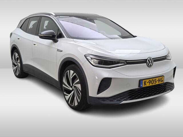 Volkswagen ID.4 First Max 77 kWh / Full option! / Trekhaak / Panoramadak / Camera / Head-up / Keyless / 21'' / ACC / Dodehoek / Elektr. stoelen / Massage / Navigatie / Stuurverwarming