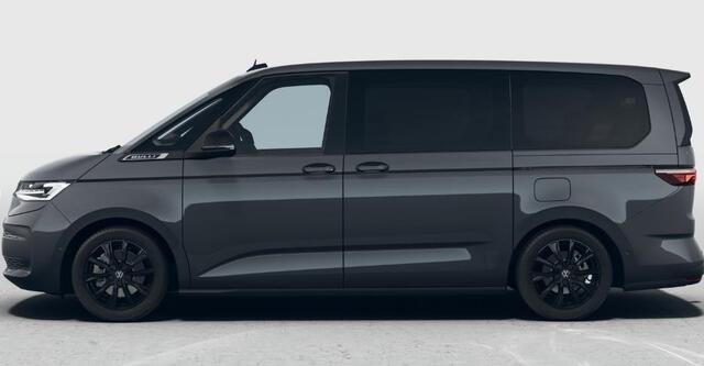 Volkswagen MULTIVAN Bulli L2 1.5 eHybrid L2 4Motion DSG | Soundsystem "Harman Kardon" | Wegklapbare trekhaak, met elektrische ontgrendeling | Zitopstelling 2-2-3 met vis-a-vis mogelijkheid, met armleuningen | Comfortstoelen met leder "Savona", elektrisch verstelbaar |