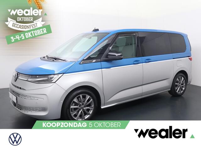 Volkswagen MULTIVAN 1.4 eHybrid L1H1 Style | 218 PK | Automaat | 6-Zitter Vis-a-Vis | Navigatie | Panoramadak | Stoelverwarming |