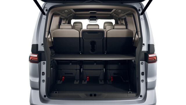 Volkswagen MULTIVAN Bulli L2 1.5 Ehybrid 180kW 245 pk DSG 4 motion | Easy Open Paket Basis | Multifunctionele verschuifbare tafel in passagiersruimte | Navigatiesysteem '' Discover Pro'' | Privacy Plus glas (90%) vanaf B-stijl |