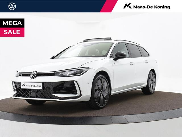 Volkswagen PASSAT Variant R-Line-Edition (9) 1.5 eTSI 150 pk 7 versn. DSG · Assistance pakket · Black style pakket · Comfort pakket · Panoramisch dakraam · MEGA Sale