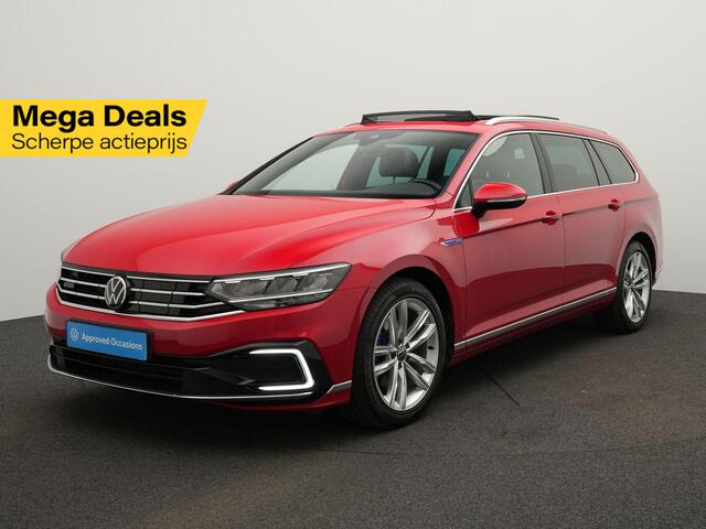 Volkswagen PASSAT Variant GTE 1.4 TSI 218 pk DSG PHEV Business | Panoramadak | Trekhaak | Geheugen-/massagestoelen | Navigatie Discover Pro | Leder/alcantara | Achteruitrijcamera
