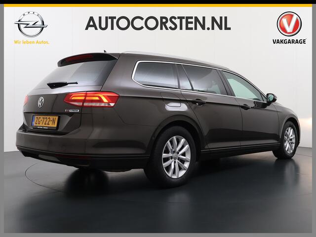 Volkswagen PASSAT Variant T150PK AUT-7 Adap.Cruise Navi Camera Pdc-a+v Apple Carplay Android Auto Ecc ERGO Active Stoel Connected Series Plus Lmv Regen-Lichtsensor Isofix Privacy Glas 1600kg Trekvermogen ¤ 45.000,- nieuw A-label Euro6 !