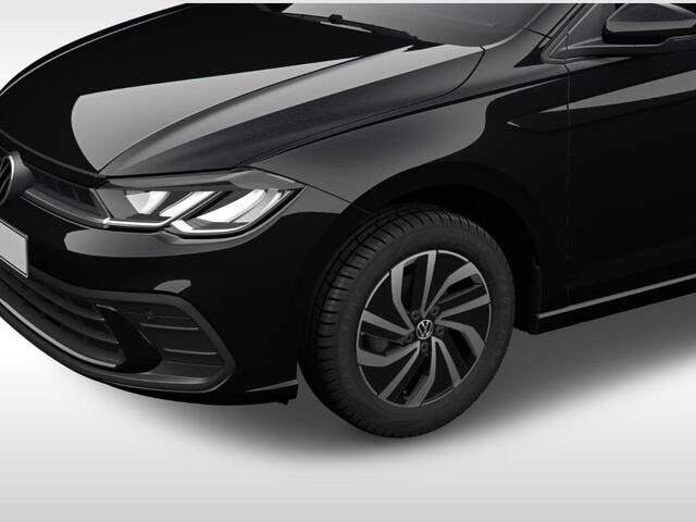 Volkswagen POLO Life Edition 1.0 TSI 95 pk 5 versn. Hand Achteruitrijcamera · Parkeersensor achter · Velgen 'essex', 15 inch lichtmetaal