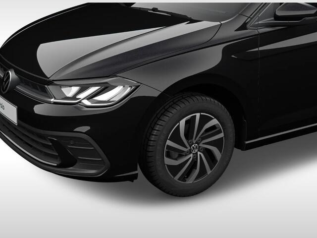 Volkswagen POLO Life Edition 1.0 TSI 95 pk 5 versn. Hand · Achteruitrijcamera · Parkeersensor achter · Velgen 'essex', 15 inch lichtmetaal