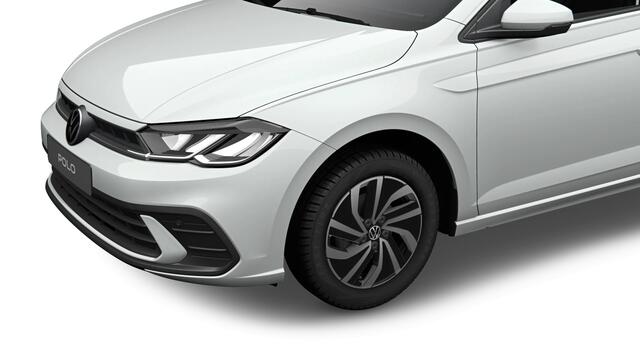 Volkswagen POLO 1.0 TSI 95 5MT Life Edition | 'App-Connect' smartphone integratie | Airconditioning automatisch (Climatronic), 2-zone | Buitenspiegels elektrisch instel- verwarm- en inklapbaar