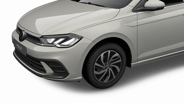 Volkswagen POLO 1.0 TSI 95 5MT Life Edition Zijruiten achter en achterruit getint, 65% lichtabsorberend | 'App-Connect' smartphone integratie | Parkeersensoren achter (Park Distance Control)