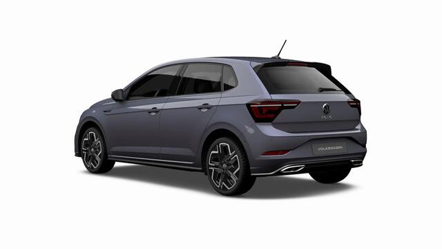 Volkswagen POLO 1.0 TSI 95 7DSG R-Line Edition Automaat | Verwarmbare voorstoelen | Diefstalalarm | Zijruiten achter en achterruit getint, 65% lichtabsorberend | Airconditioning automatisch (Climatronic), 2-zone