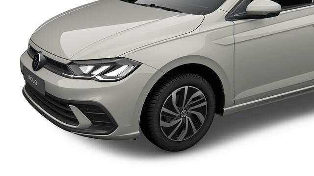 Volkswagen POLO 1.0 TSI 95 5MT Life Edition Zijruiten achter en achterruit getint, 65% lichtabsorberend | 'App-Connect' smartphone integratie | Parkeersensoren achter (Park Distance Control)