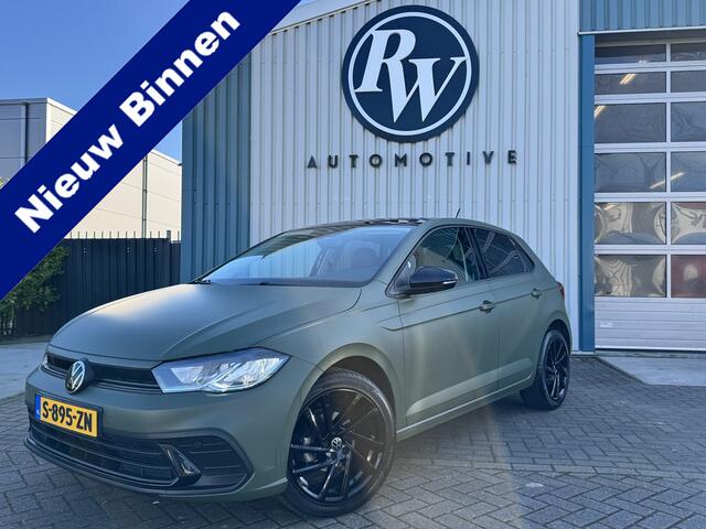 Volkswagen POLO 1.0 TSI Gree Wrap / Zwart met. AppleCarplay/Leder/LED/Navi/Adaptive/Lane assist / NL Auto