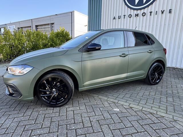 Volkswagen POLO 1.0 TSI Gree Wrap / Zwart met. AppleCarplay/Leder/LED/Navi/Adaptive/Lane assist / NL Auto