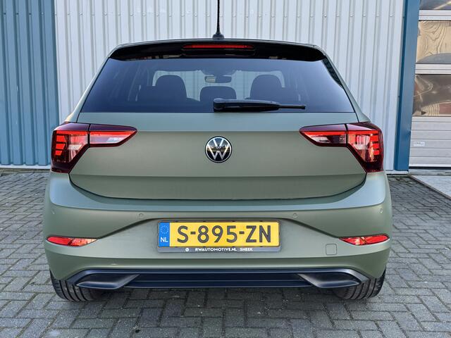 Volkswagen POLO 1.0 TSI Gree Wrap / Zwart met. AppleCarplay/Leder/LED/Navi/Adaptive/Lane assist / NL Auto