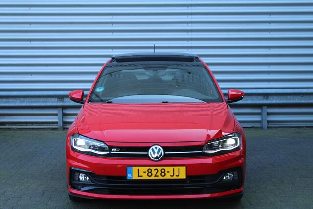 Volkswagen POLO 1.0 TSI 96pk R-Line NL-Auto NAP BTW Panoramadak Clima Cruise Navi PDC Carplay Dig. Cockpit LED