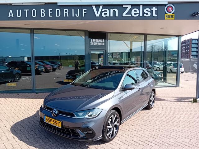Volkswagen POLO 1.0 TSI 3x R-Line Business Automaat, Climatronic, Carplay/android auto, Panoramisch schuifdak, Navigatie, Cruise control adaptief, Volledig digitaal instrumenten paneel, Parkeersensoren, Elektrische ramen en spiegels, Centrale vergrendeling met AB, Rijbaa