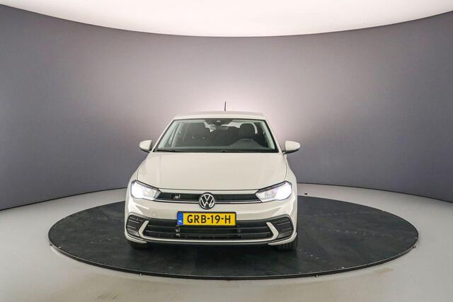 Volkswagen POLO Life Edition 1.0 TSI 95pk Adaptive cruise control, Achteruitrijcamera, Navigatie, LED koplampen, Airco, DAB, Radio, App connect, Parkeersensor achter