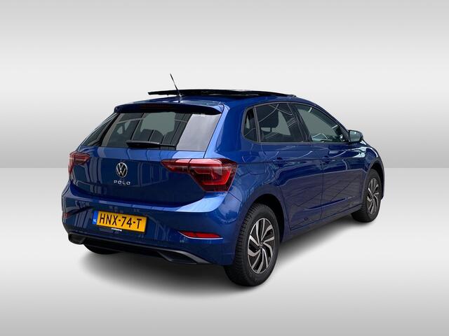 Volkswagen POLO 1.0 TSI Life Edition / Led Matrix Koplampen / Panoramadak / Achteruitrijcamera / App Connect / Navigatie / 15'' LMV VW
