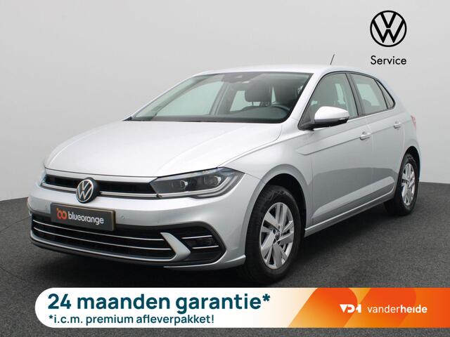 Volkswagen POLO 1.0 TSI Style 95PK Adaptieve Cruise Controle, Achteruitrijcamera, Matrix-LED Verlichting, Navi via Apple Carplay/Android Auto, Stoelverwarming, Clima, Trekhaak, 15" LM Velgen