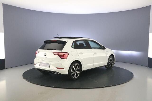 Volkswagen POLO R-Line 1.0 TSI 95pk DSG Automaat Panoramadak, Adaptive cruise control, Achteruitrijcamera, Navigatie, LED matrix koplampen, Stoelverwarming, Parkeersensoren