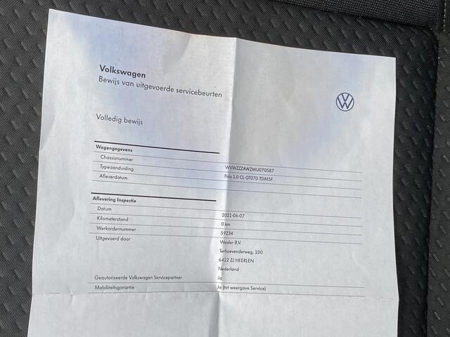 Volkswagen POLO 1.0 TSI R-Line Edition 96 PK NAP 1e eigenaar