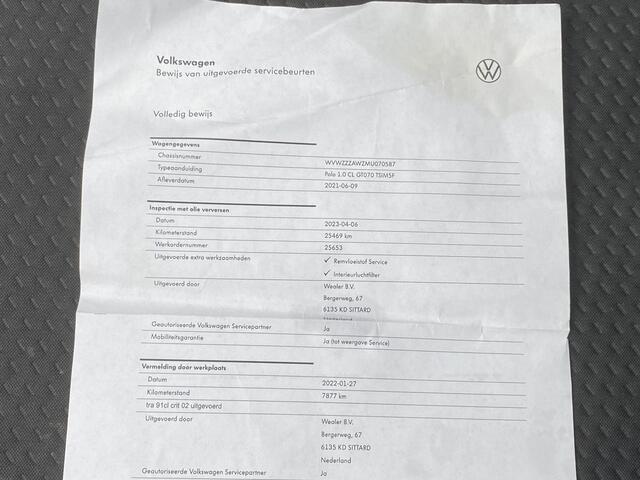 Volkswagen POLO 1.0 TSI R-Line Edition 96 PK NAP 1e eigenaar