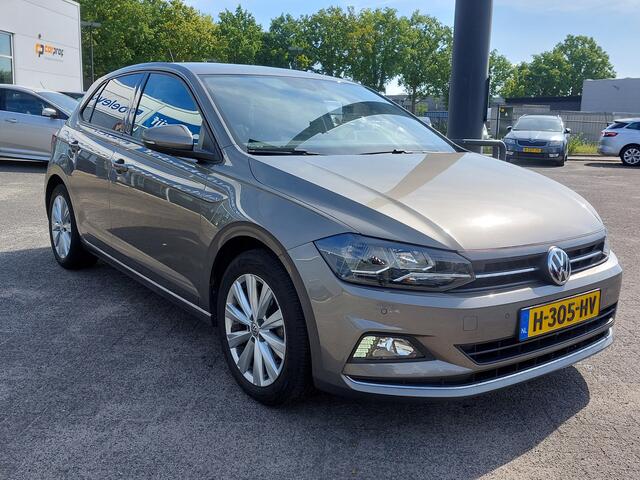 Volkswagen POLO 1.0 TSI 95pk Highline Executive-Pack 5-Deurs | Navi | Apple Carplay+Android Auto | Clima | Adap.Cruise | Sfeerverlichting | Pdc V+A | Licht+Regensensor | Privacy Glass | 16''lm