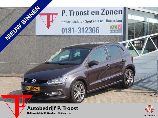 Volkswagen POLO 1.2 TSI Allstar Automaat/Adaptive cruise control/Stoelverwarming/Parkeersensoren rondom/Climate control/LED koplampen/16'' Lichtmetalen velgen.