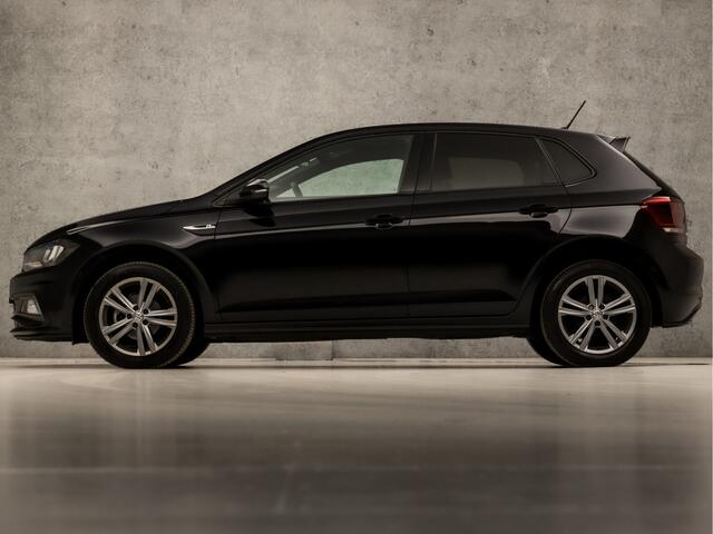 Volkswagen POLO 1.0 TSI R-Line Sport (VIRTUAL COCKPIT, LEDER, APPLE CARPLAY, CLIMATE, ZWART HEMEL, ADAPTIVE CRUISE, AUTOMATISCH INPARKEREN, SPORTSTOELEN, LM VELGEN, DAB+, PARKEERSENSOREN, NIEUWSTAAT)
