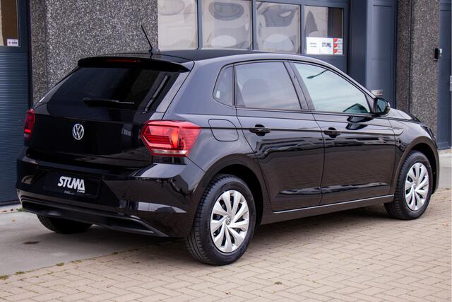 Volkswagen POLO 1.0 Comfortline Business | Climate | Stoelverwarming | Stuurbediening | Bluetooth | 2 X PDC | Front Assist | Deep Black Pearl Metallic | Dealer Onderhouden | Garantie