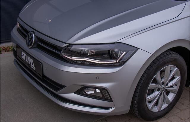 Volkswagen POLO 1.0 TSI Highline | Pano | LED | Climate | Stoelverwarming | ACC | Sfeer | Spiegelpakket | Stuurbediening | Navigatie | Front Assist | 2 X PDC | Garantie