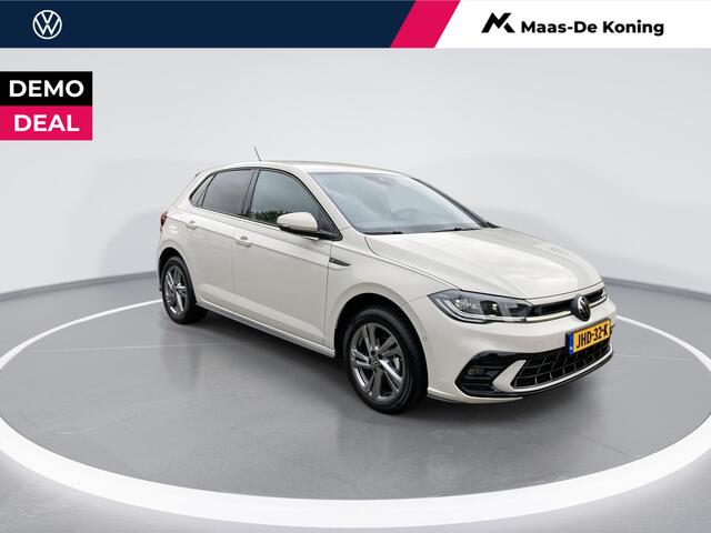 Volkswagen POLO 1.0 TSI R-Line Edition 95PK DSG · IQ.Light · Camera · Stoelverwarming · Apple/Android Car Play · ACC · Navigatie · 16"Velgen · Climatronic · Digital Cockpit Pro