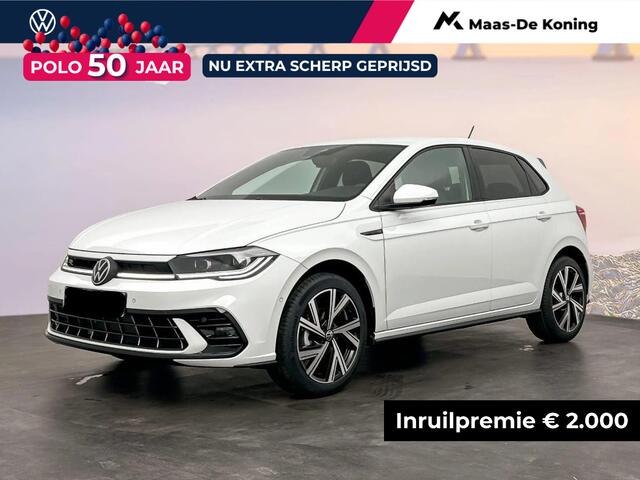 Volkswagen POLO R-Line Edition 1.0 TSI 70 kW / 95 PK Hatchback 7 Versn. DSG | Panorama Schuif/Kanteldak | Voorraad Actie | EU 2000,- Inruilpremie