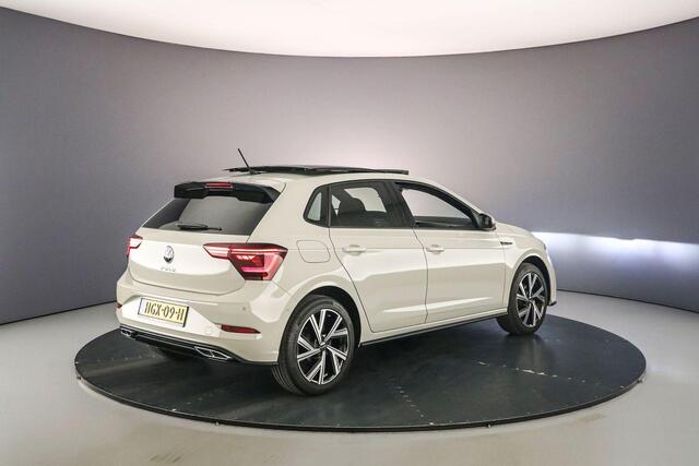 Volkswagen POLO R-Line Edition 1.0 TSI 95pk DSG Automaat Panoramadak, Adaptive cruise control, Achteruitrijcamera, LED matrix koplampen, Navigatie, App connect, Parkeersensoren