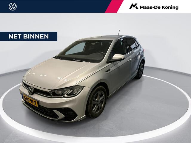 Volkswagen POLO 1.0 TSI 95pk DSG R-Line · Camera · Apple/Android Car Play · P-Sensoren· Getint Glas · Verkeersbord Herkenning · 16'' Inch · Garantie t/m 24-11-2028 of 100.000km